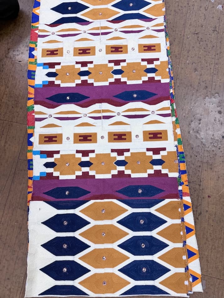 Obama Kente with Stone 4