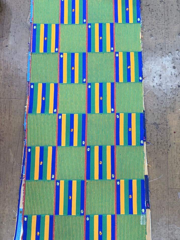 Obama Kente with Stone 1